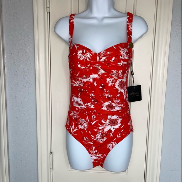 Nip Tuck Swim Nip Tuck Joann Tummy Control One Piece Swimsuit Nwt